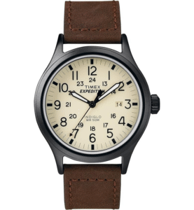 Timex Expedition Scout – Reloj Militar de Cuero Marrón